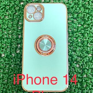 iPhone 14 Plus ケース TPUリング付き iphoneケース車載ケース - 012
