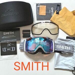 SMITH I/O photo ChromaPop スノーゴーグル (ヘルパー付き)【最終価格】
