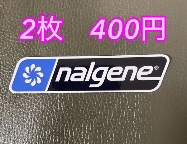 防水ステッカー nalgene 2枚 アウトドア キャンプ