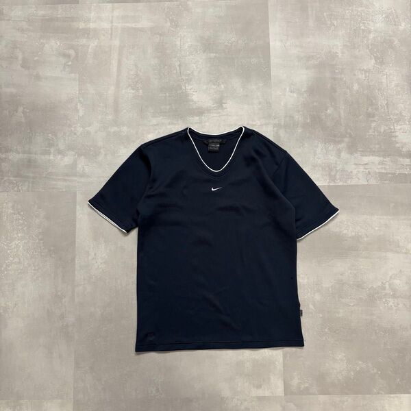 archive y2k 00s nike center mesh t shirt ナイキ センタースウッシュ メッシュ Tシャツ