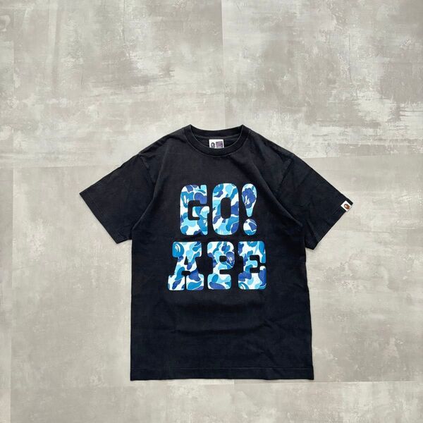 archive y2k 90s 00s ヴィンテージ オールド エイプ 迷彩ロゴ Tシャツ a bathing ape