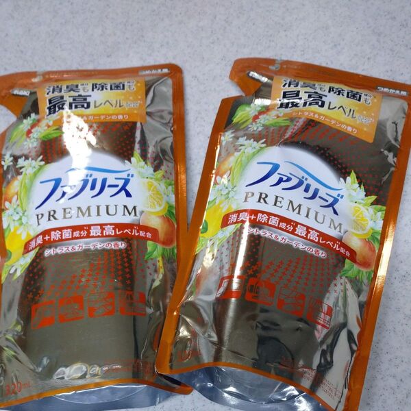 ファブリーズ プレミアム シトラス&ガーデン 詰替 320ml×2