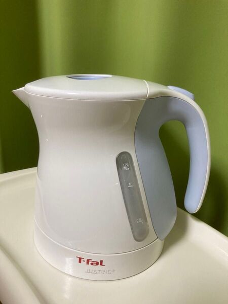 【ジャンク品】ティファール 電気ケトル ジャスティンプラス スカイブルー1.2L