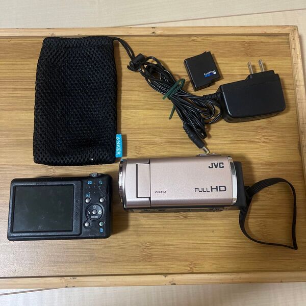 JVC Everioビデオカメラ/PENTAX optio rz10 コンパクトデジタルカメラ
