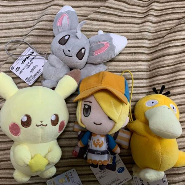 ポケモン ぬいぐるみ 4個セット タグ付き ぬいぐるみ ポケットモンスター ピカチュウ ポケモン