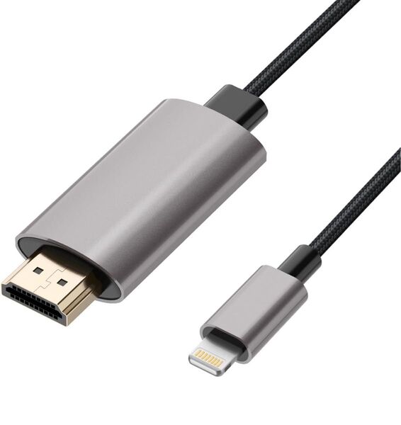 HDMIケーブル iPhone 変換ケーブル 2m AV ミラーリング