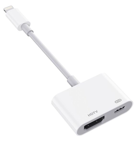 iPhone hdmi変換ケーブル i-Phone