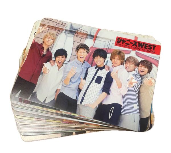 ジャニーズWEST 2015.4-2016.3 WEEKLY CALENDAR