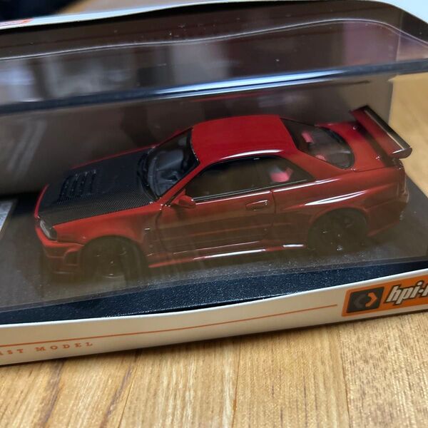 HPI 1/43 ニスモ R34 GT-R Z-tune レッドオフィシャル限定