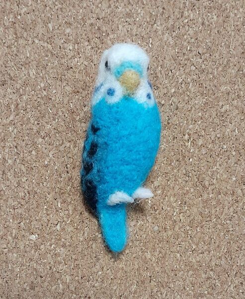 羊毛フェルト セキセイインコ マグネット