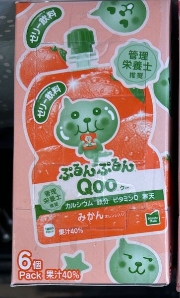 ぷるんぷるんQoo みかん 6本