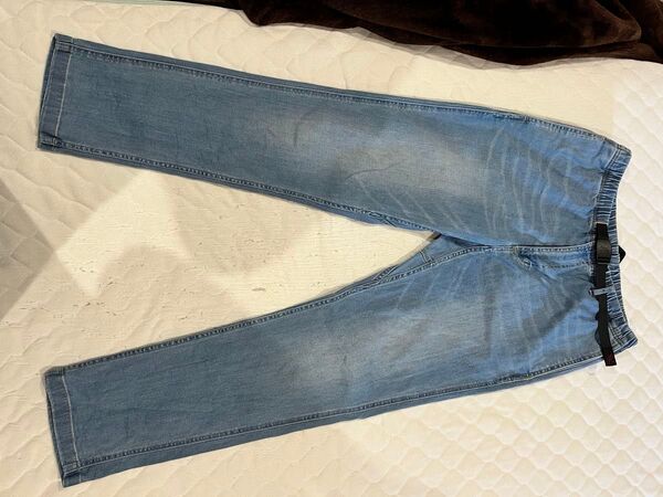 Gramicci NNパンツ タイトフィット ジャストカット Lサイズ ストレッチデニム