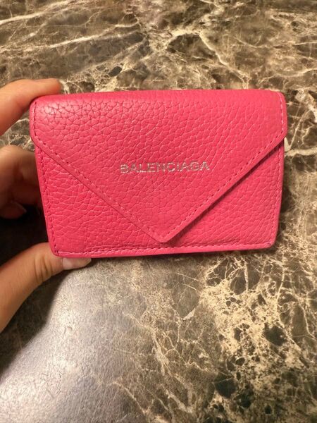 BALENCIAGA ペーパーミニウォレット
