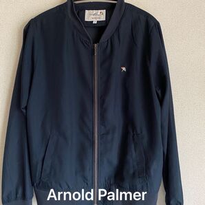 Arnold Palmer ブルゾン ネイビー Lサイズ 薄手 カーディガン