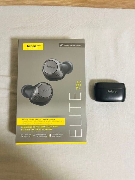 【美品】Jabra Elite 75t ブラック
