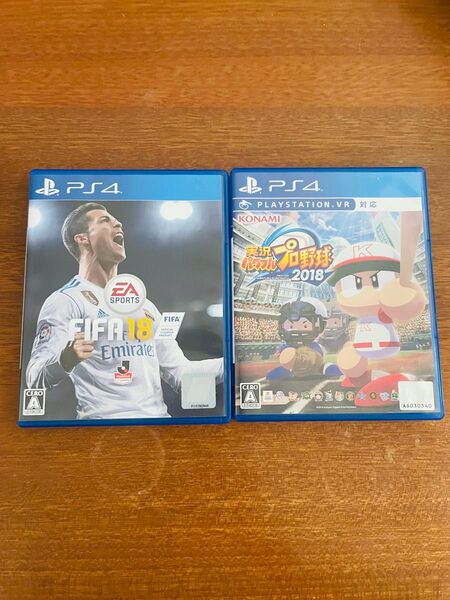 PS4 ソフトセット fifa18 パワプロ2018