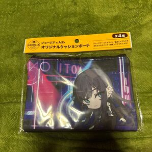 【新品】Ado ジョージア×Ado コラボ オリジナルクッションポーチ