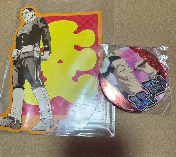 ゴールデンカムイ 金カム ゴカム ジャンプフェスタ ジャンフェス ポチ袋 非売品 ホログラム缶バッジ 宇佐美時重