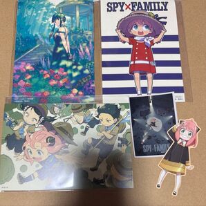 SPY×FAMILY スパイファミリー特典ポストカード ジャンプ+展 ジャンプフェスタ ジャンフェス ステッカー