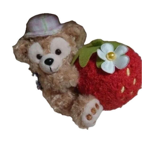 タグ付き未使用 ダッフィー ディズニー ぬいぐるみ Duffy ぬいぐるみストラップ