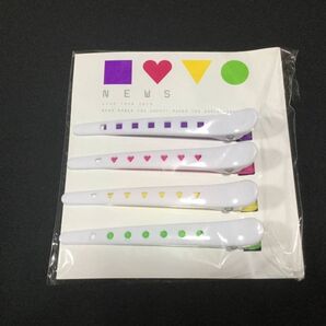 NEWS LIVE TOUR 2013 NEWS MAKES YOU HAPPY! グッズ ヘアクリップ(4個セット)