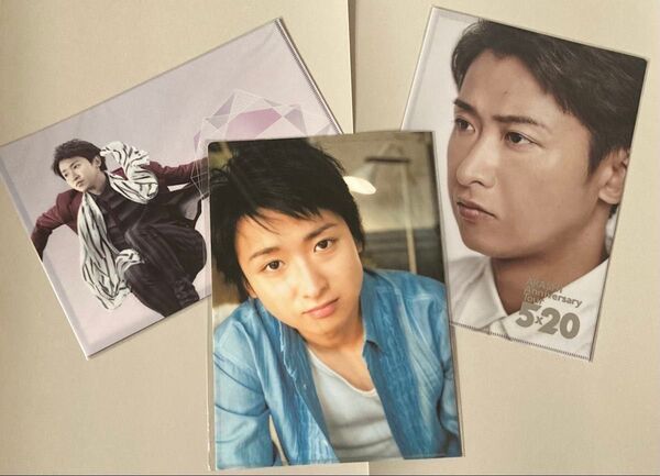 嵐 大野智 クリアファイル 3枚