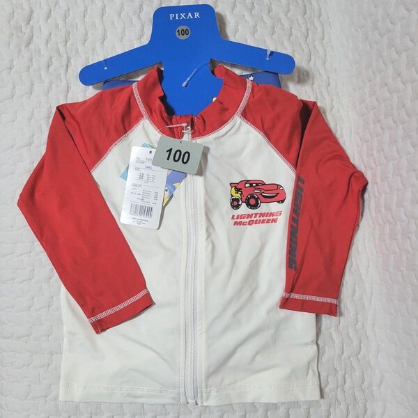 【新品】ディズニー カーズ 水着 ラッシュガード 男の子 海 プール