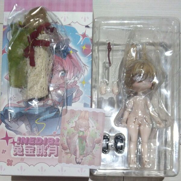 トレーディングフィギュア Inedible Doll 不可食用人形 月飛び時間 梧秋 ブラインドドール