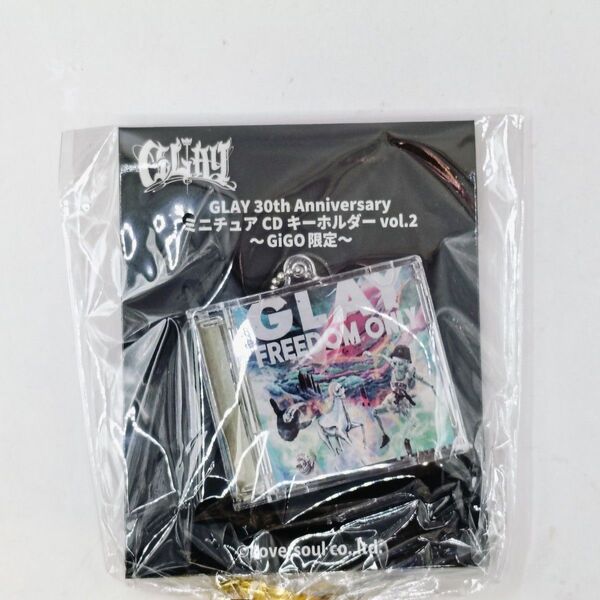 GLAY 30th Anniversary ミニチュアCDキーホルダーvol.2 GiGO限定