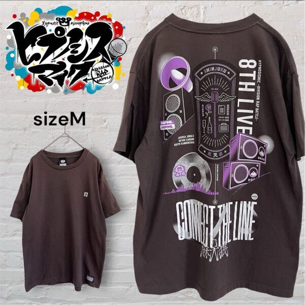 ヒプノシスマイク ヒプマイ 8th ライブ Tシャツ 麻天狼 M グレージュ 半袖 半袖Tシャツ