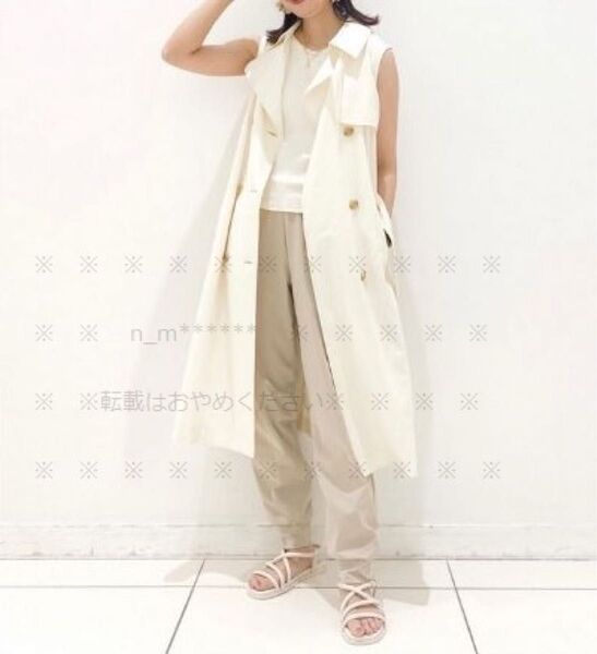 リネンブレンド ラペルワンピース(ノースリーブ) JW ANDERSON UNIQLO