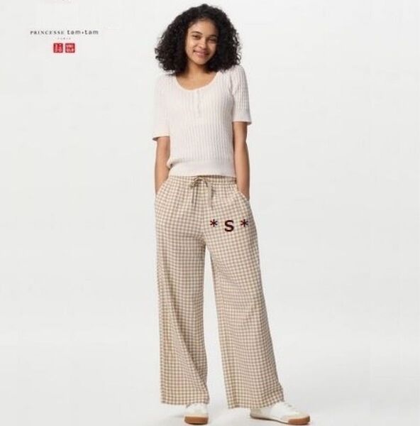 PRINCESSE tam tamシアサッカーイージーパンツ プリンセスタムタム UNIQLO