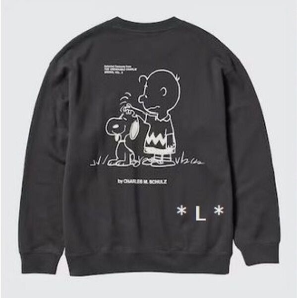 ピーナッツ スウェットシャツ スヌーピー PEANUTS SNOOPY ユニセックス 男女兼用 UNIQLO
