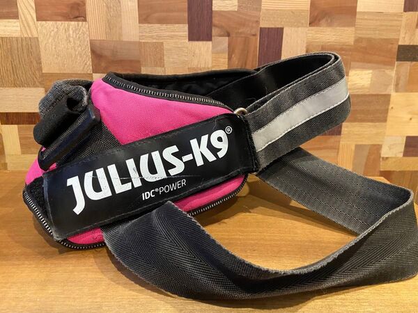 大型犬 サイズ1 JULIUS-K9 ピンク ハーネス 胸囲63〜85cm ユリウスK9 IDC Power