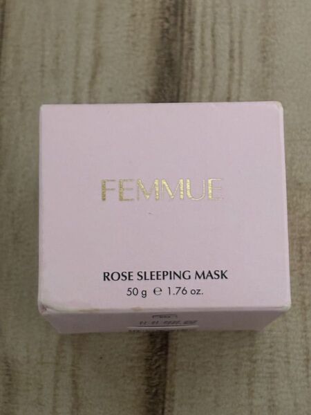 ファミュ FEMMUE ローズウォーター スリーピングマスク 50g