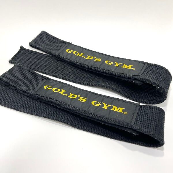 【状態良品 】GOLD'S GYM(ゴールドジム) リストストラップ