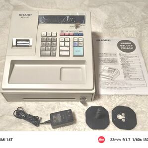美品 シャープ SHARP レジスター XE-A147 PC連携