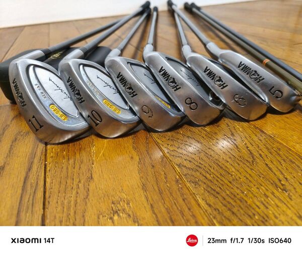 名器HONMA LB-280 アイアン6本セット(星2)チタンカーボンR1 ホンマ