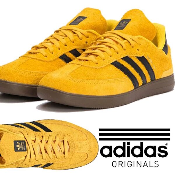 アディダス スニーカー ADIDAS サンバ イエロー スウェード SAMBA