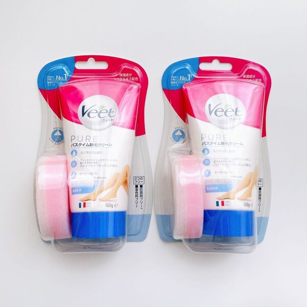 【新品】Veet ヴィート ピュア バスタイム除毛クリーム 敏感肌用