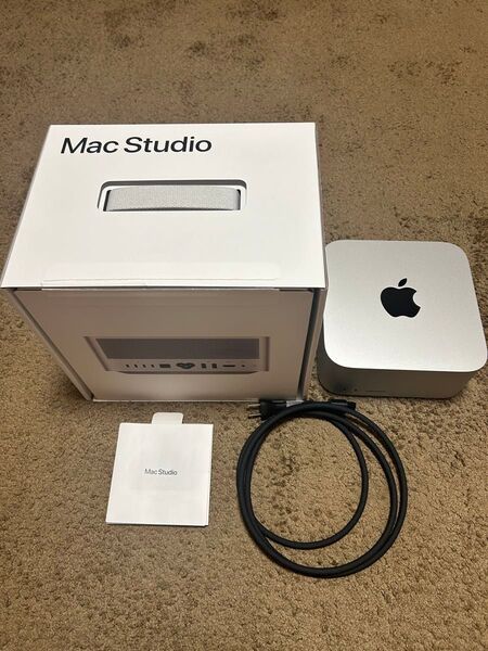 Mac Studio M2 Max 32GB/512GB 美品 保証期間2027/01/20まで