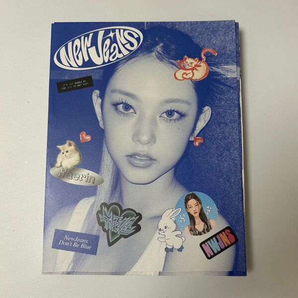 newjeans Bluebook ヘリン トレカ attention アルバム CD hypeboy hurt Cookie