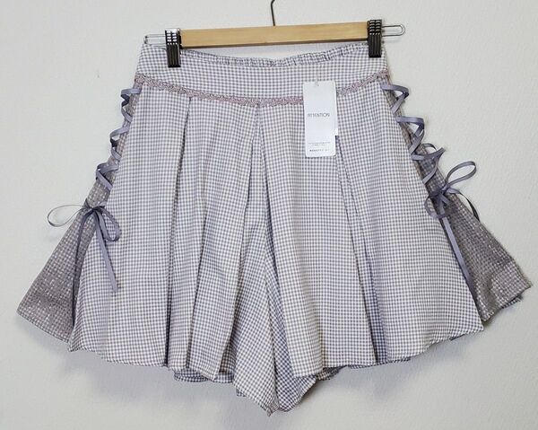 未使用品 axes femme POETQUE サイドレースアップキュロット