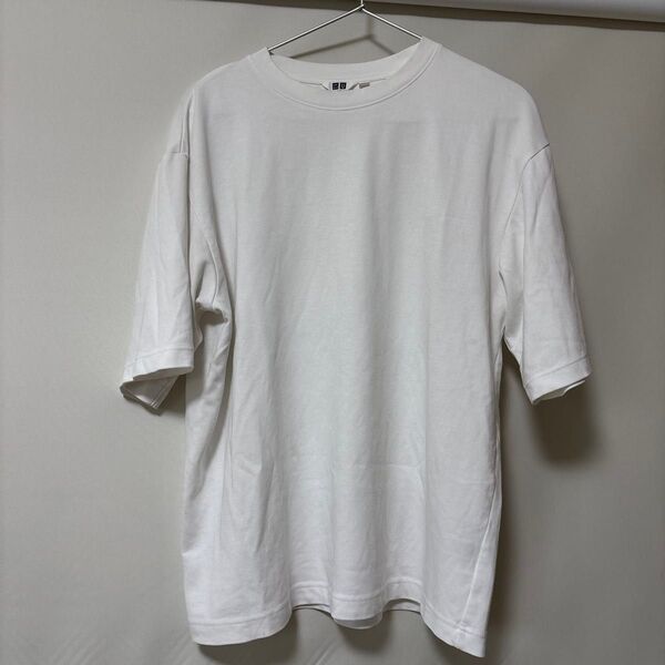 ユニクロ UNIQLO エアリズムコットンオーバーサイズTシャツ XL
