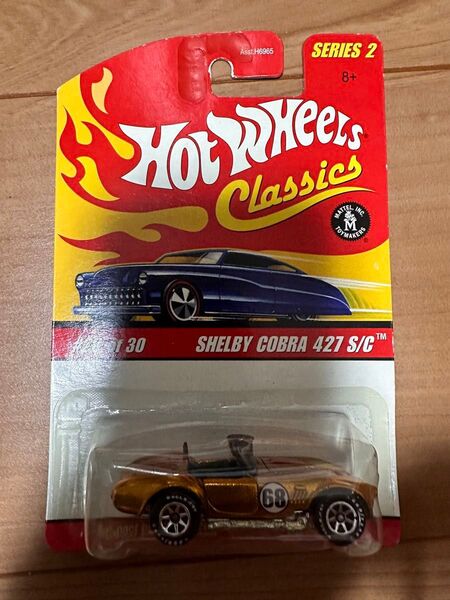 難あり【ホットウィール】Shelby Cobra 427 S/C Classics クラシックス