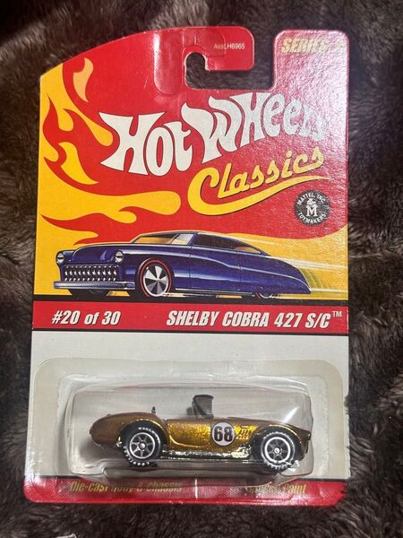 難あり【ホットウィール】Shelby Cobra 427 S/C Classics クラシックス