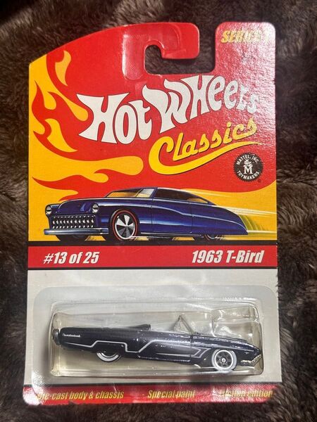 難あり【ホットウィール】1963 T Bird Classics クラシックス