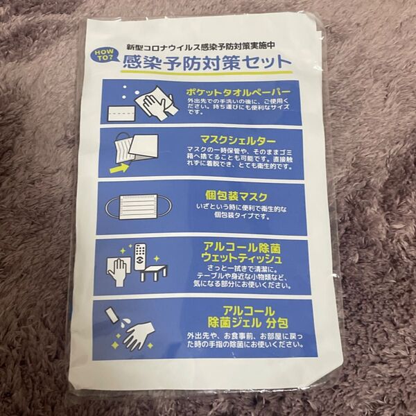 感染予防対策セット アルコール マスク ペーパータオル ウェットティッシュ 除菌 マスクシェルター 除菌ジェル 携帯用