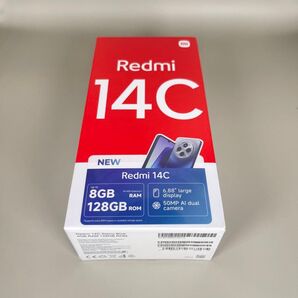 新品 Redmi 14C 4/128GB ブルー SIMフリーXiaomi