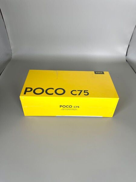 POCO C75 ゴールド 6GB RAM 128GB ROM SIMフリー